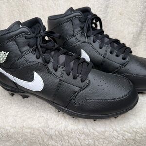 Nike Jordan 1 Mid TD Football Cleats men’s size 12.5 NEW